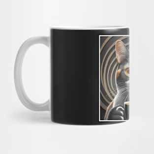 Thinking Cat Mug